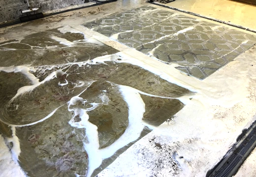 Oriental Rug Cleaning Process