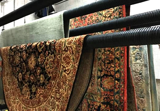 Rug Drying Process